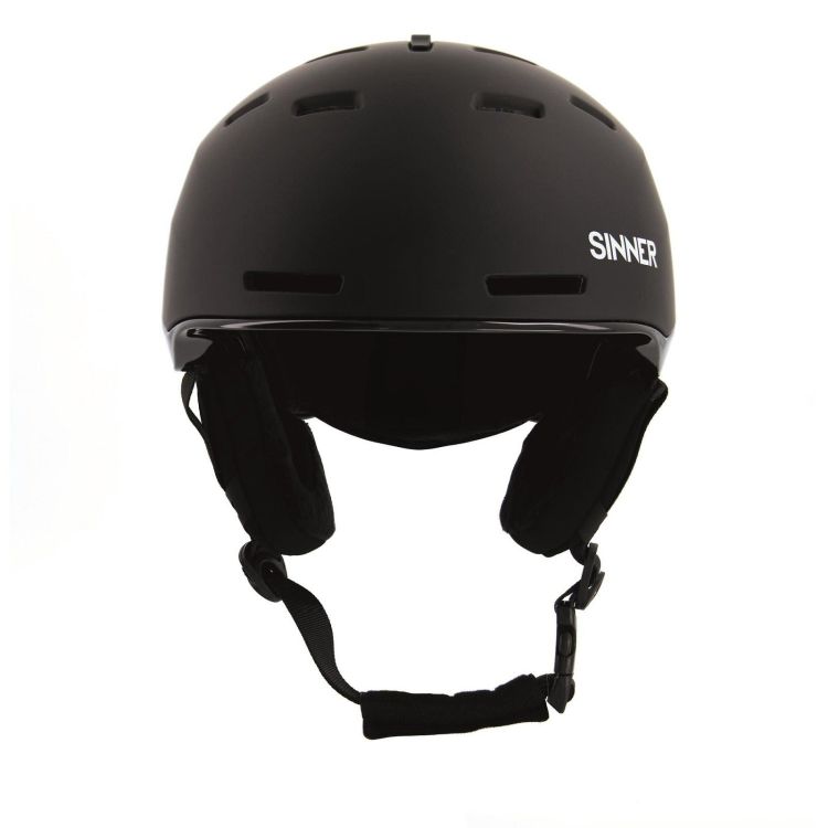 Sinner Skihelm Zwart unisex (KAISER MATTE BLACK - SIHE-207-10A-53) - GL Sport (Sluis)