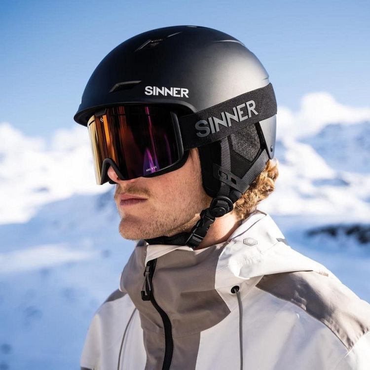 SINNER Skihelm Zwart unisex (MOUNT - SIHE-205-10-53) - GL Sport (Sluis)