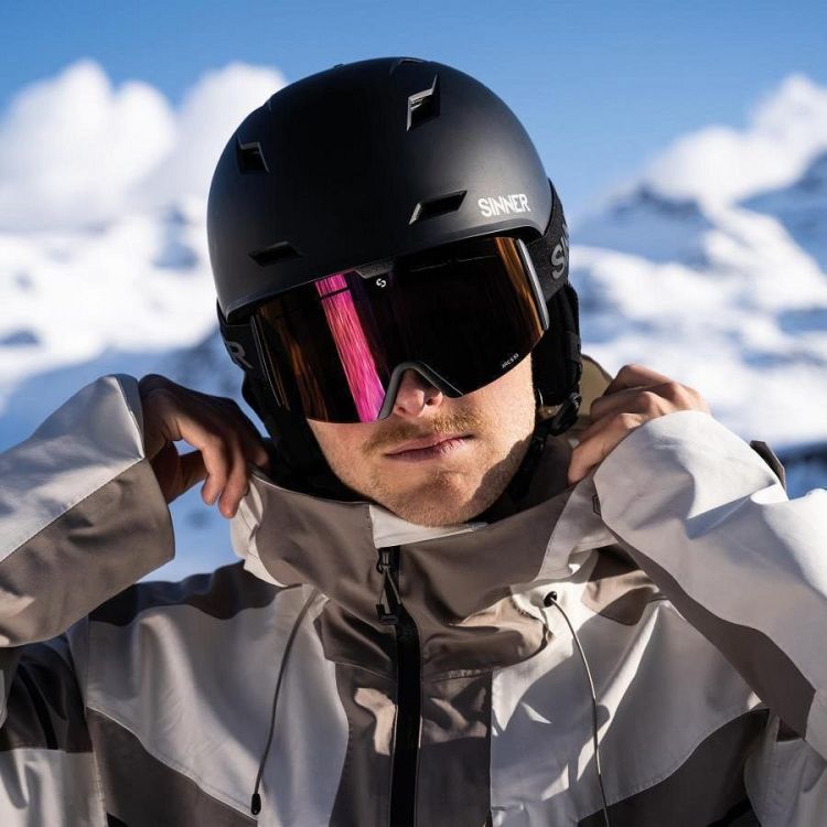 SINNER Skihelm Zwart unisex (MOUNT - SIHE-205-10-53) - GL Sport (Sluis)