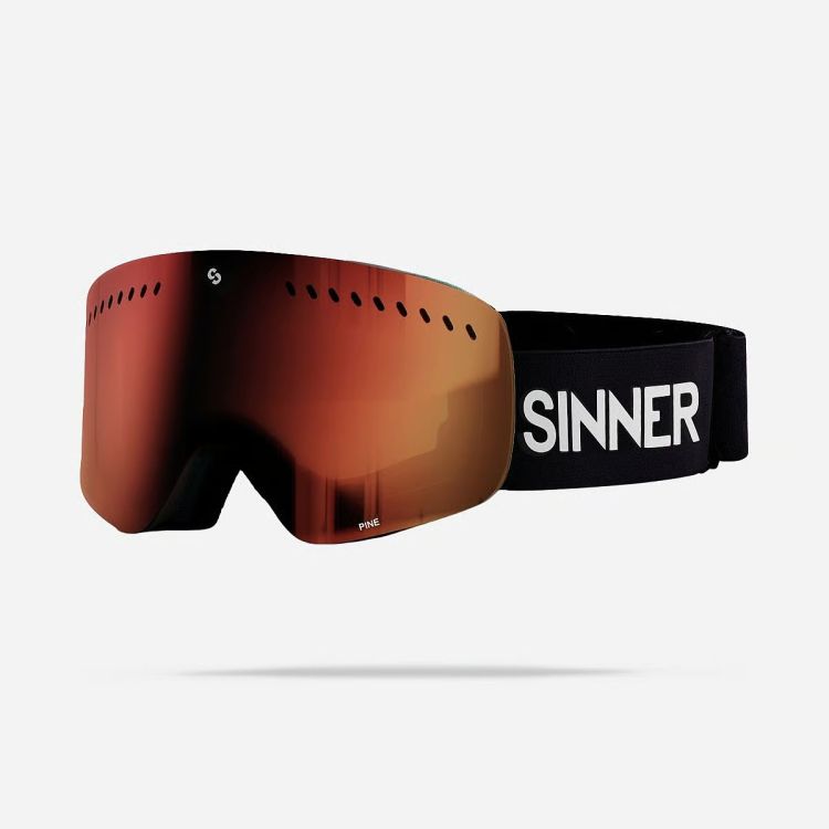 Sinner Skibril Zwart