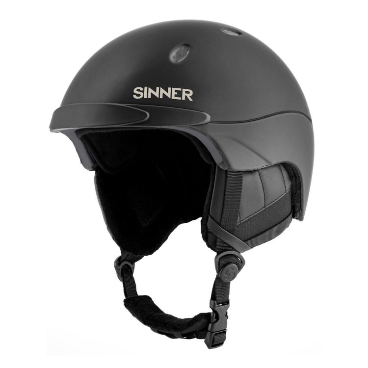 Sinner Skihelm Zwart