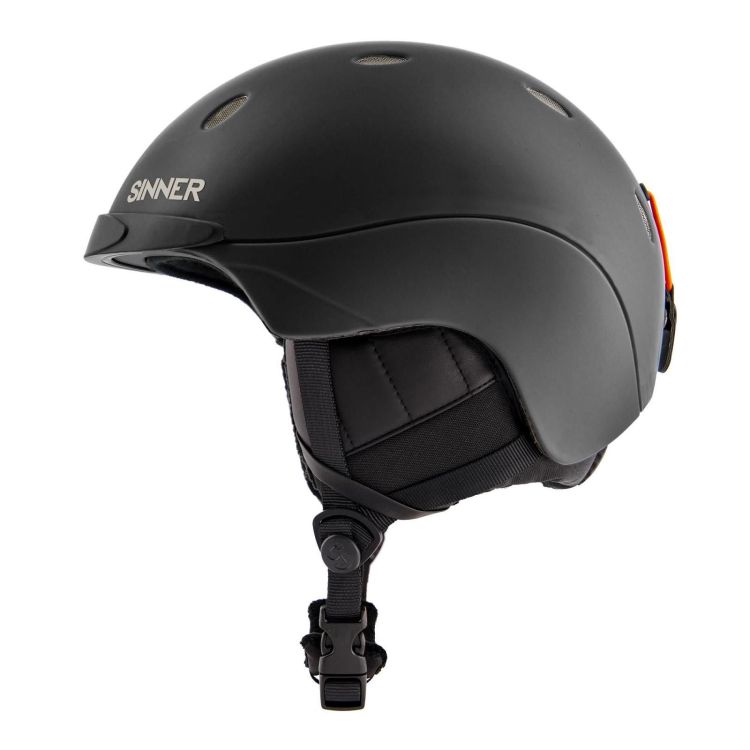 Sinner Skihelm Zwart unisex (TITAN SKI HELM - MATTE BLACK - SIHE-120-10G) - GL Sport (Sluis)