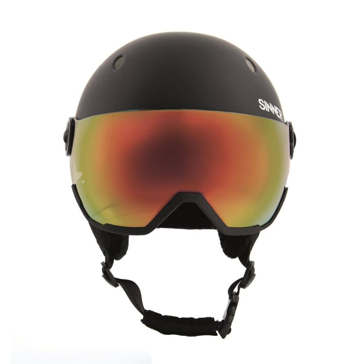 SINNER Skihelm Zwart unisex (TITAN VISOR MATTE BLACK CAT 2 - SIHE-139-10D-53) - GL Sport (Sluis)