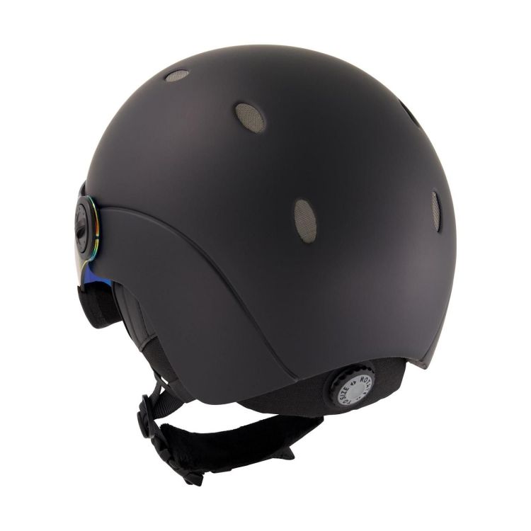 Sinner Skihelm Zwart unisex (TITAN VISOR SKI HELM - MATTE BLK-RED - SIHE-139-10D) - GL Sport (Sluis)