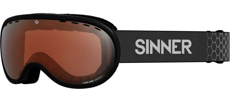 Sinner Skibril Zwart
