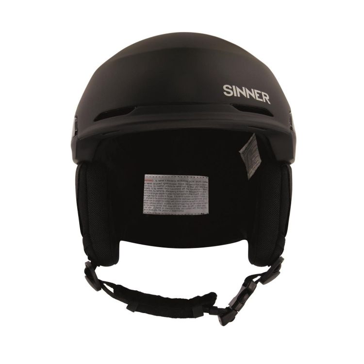 SINNER Skihelm Zwart unisex (ZERMATT - SIHE-206-10-53) - GL Sport (Sluis)