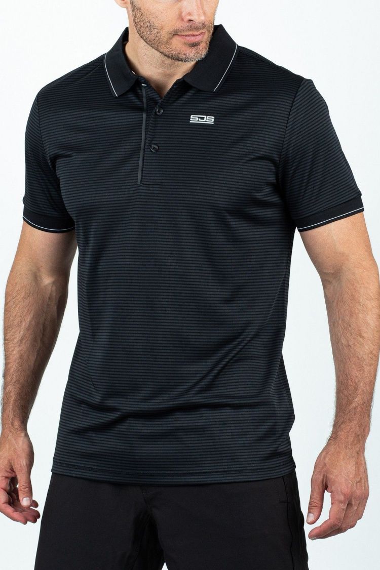 Sjeng Sports Polo Zwart