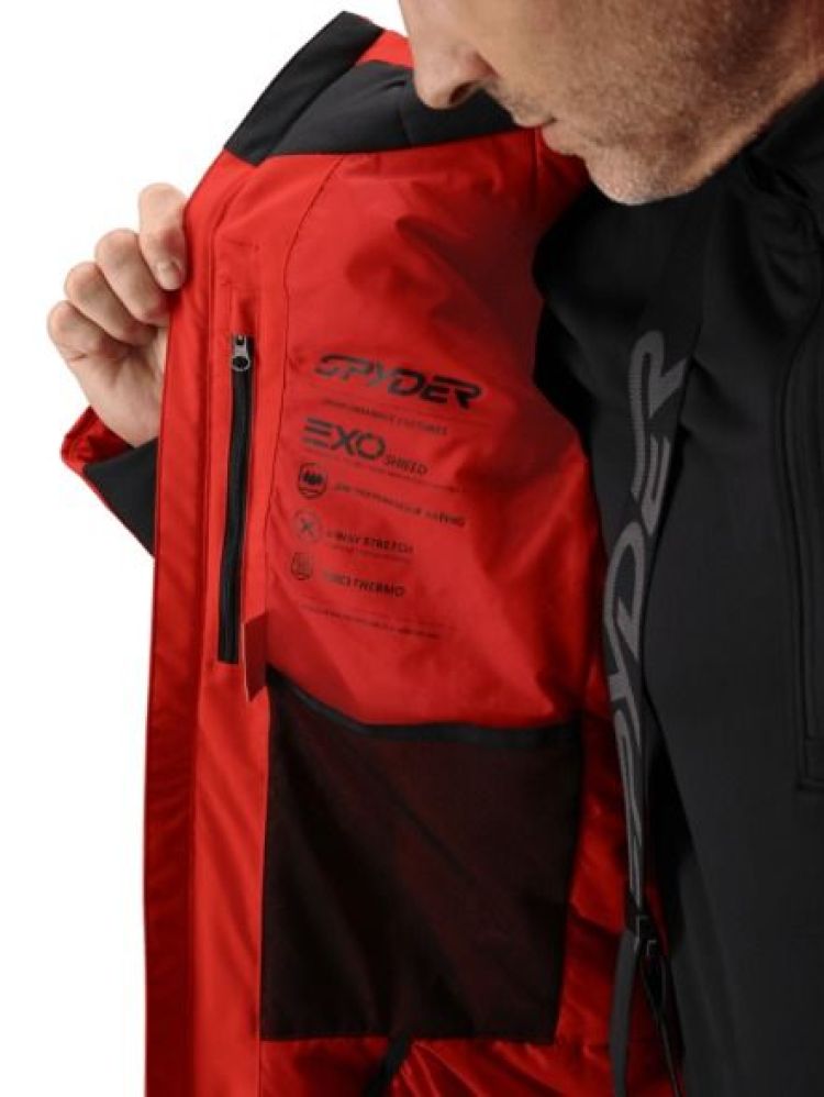 Spyder Ski-jas Rood heren (COPPER JACKET - 38SA073517.SPR) - GL Sport (Sluis)