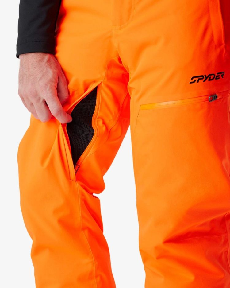 Spyder Skibroek Oranje heren (DARE PANTS - 38SA123604.FSN) - GL Sport (Sluis)