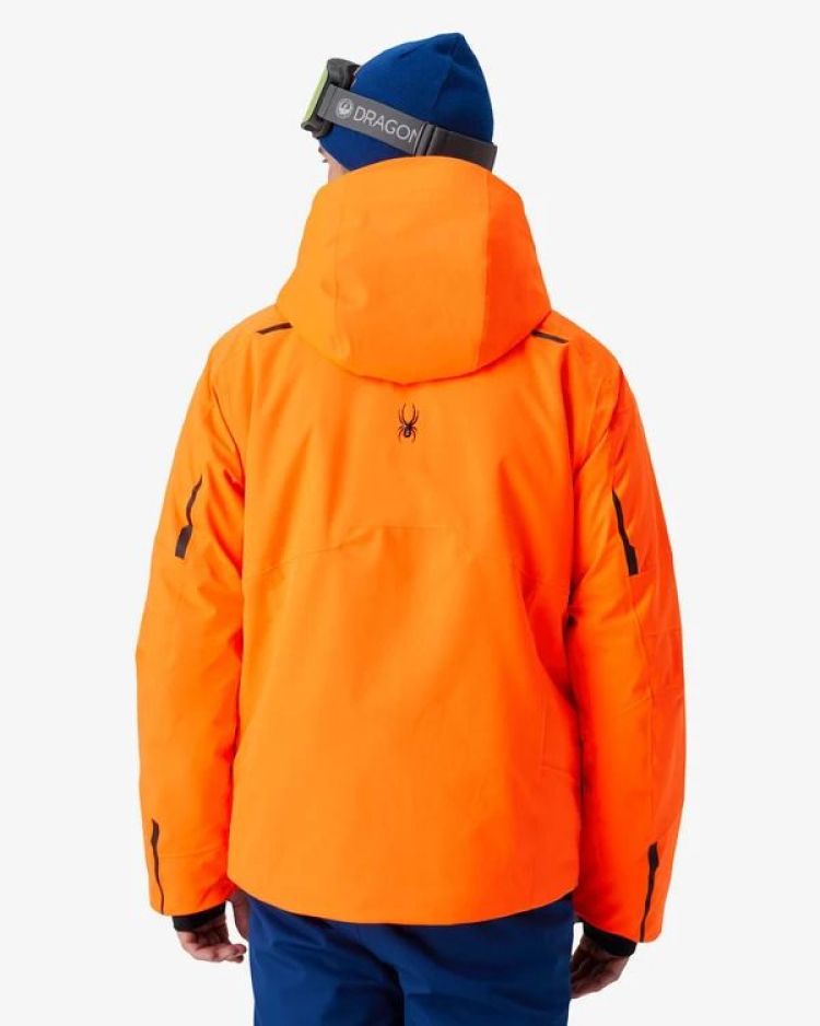 Spyder Ski-jas Oranje heren (LEADER SKI JACKET - 38SA073652.FSN) - GL Sport (Sluis)