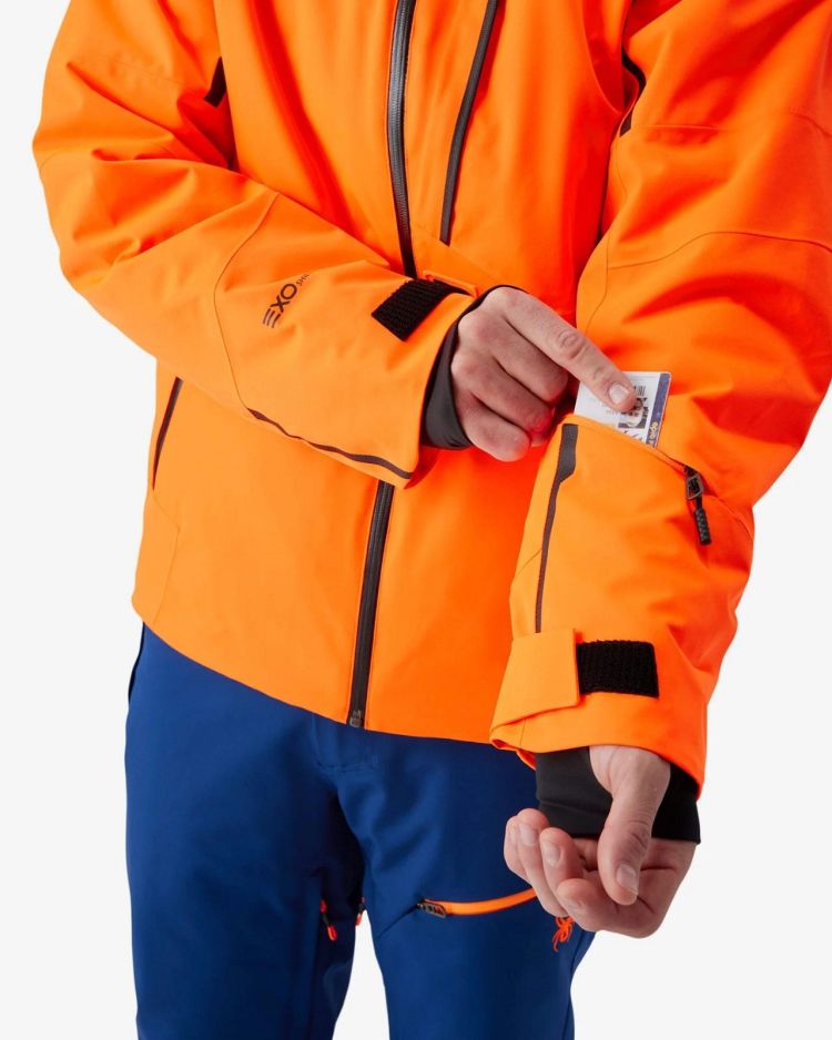 Spyder Ski-jas Oranje heren (LEADER SKI JACKET - 38SA073652.FSN) - GL Sport (Sluis)