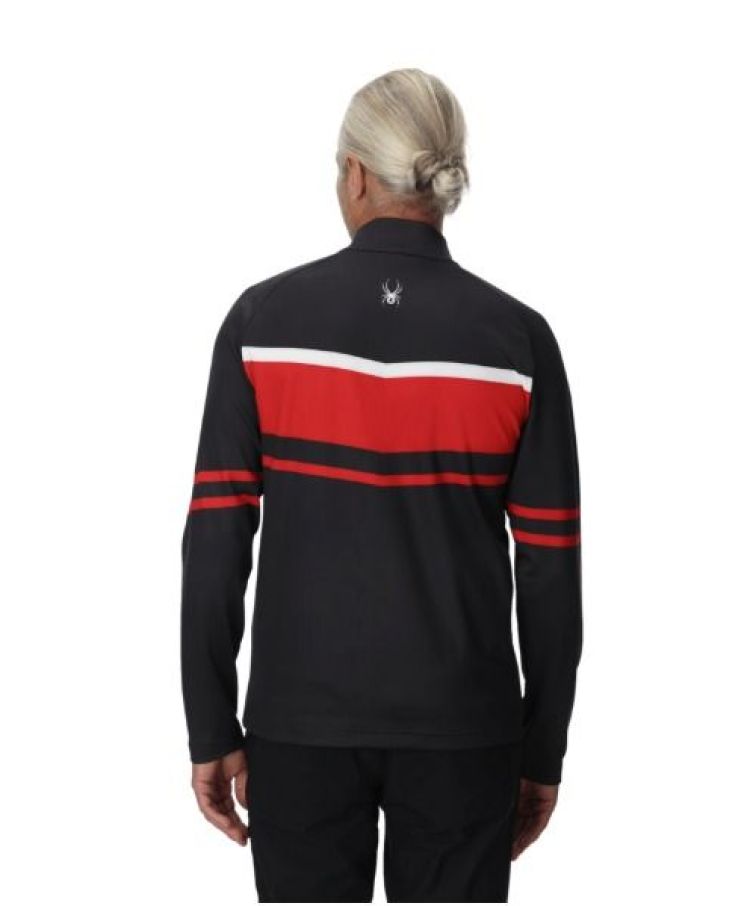 Spyder Skipully Zwart heren (LEGACY 1/2 ZIP - 38A013506.BLK) - GL Sport (Sluis)