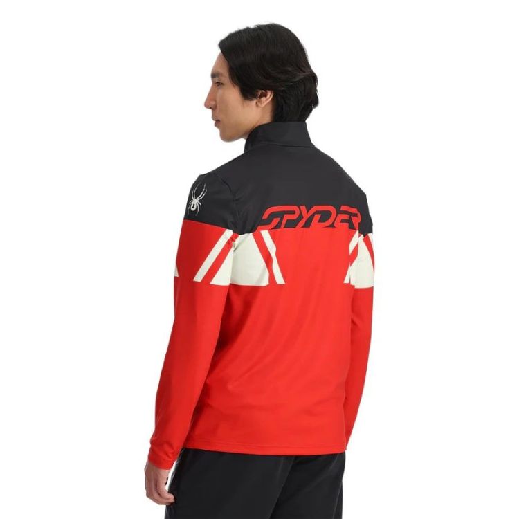 Spyder Skipully Rood heren (PODIUM 1/2 ZIP - 38A015401.SPR) - GL Sport (Sluis)