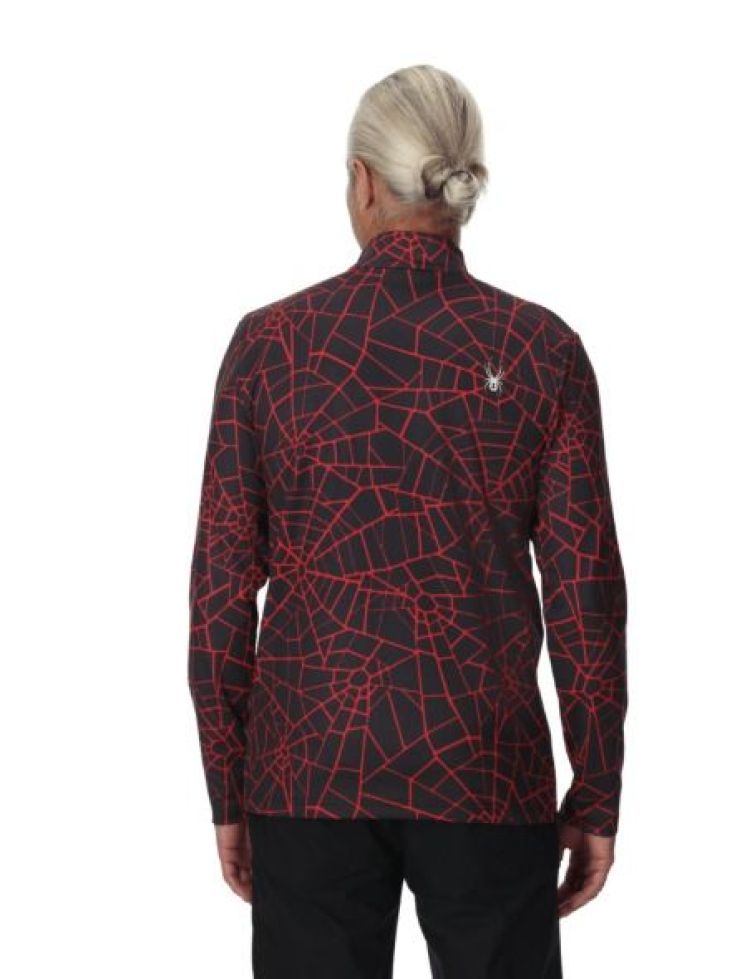 Spyder Skipully Zwart heren (PODIUM 1/2 ZIP - 38A013505.SPR) - GL Sport (Sluis)