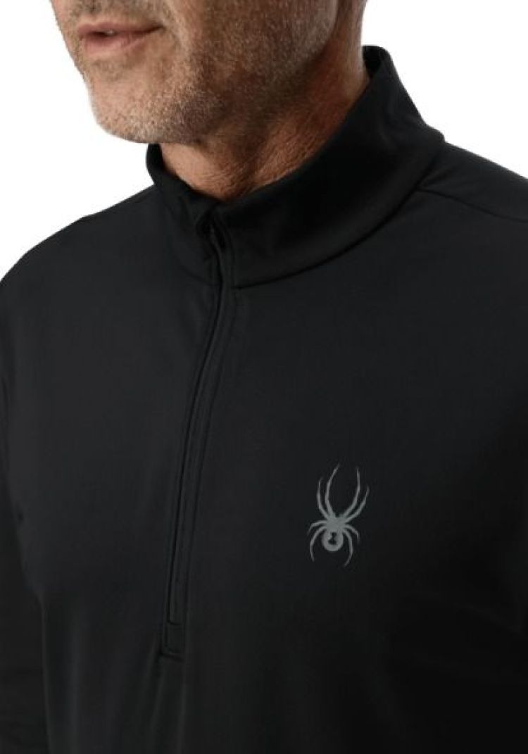 Spyder Skipully Zwart heren (PROSPECT 1/2 ZIP - 38A013507.BLK) - GL Sport (Sluis)