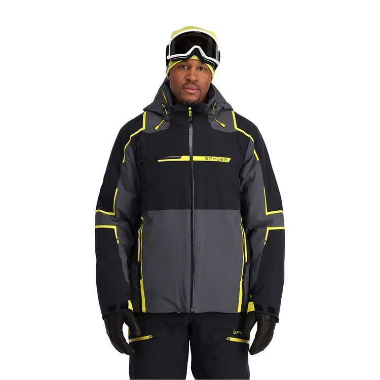 Spyder Ski-jas Antraciet heren (TITAN SKI JACKET - 221028.358) - GL Sport (Sluis)