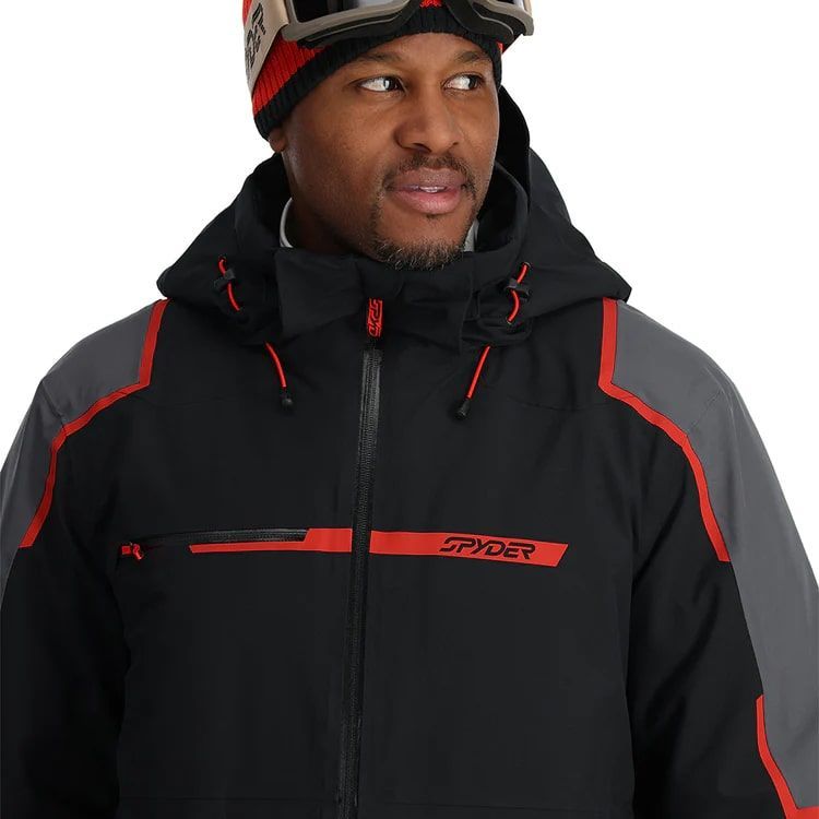 Spyder Ski-jas Zwart heren (TITAN SKI JACKET - 38SA075322.BLK) - GL Sport (Sluis)