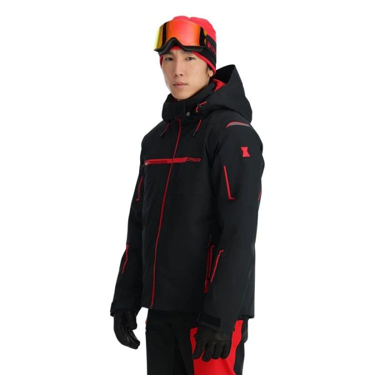 Spyder Ski-jas Zwart heren (TITAN SKI JACKET - 38SA075404.BLK) - GL Sport (Sluis)