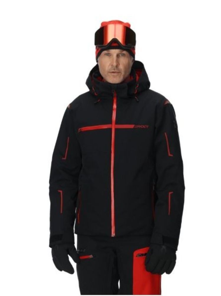 Spyder Ski-jas Zwart heren (TITAN SKI JACKET - 38SA075404.BLK) - GL Sport (Sluis)