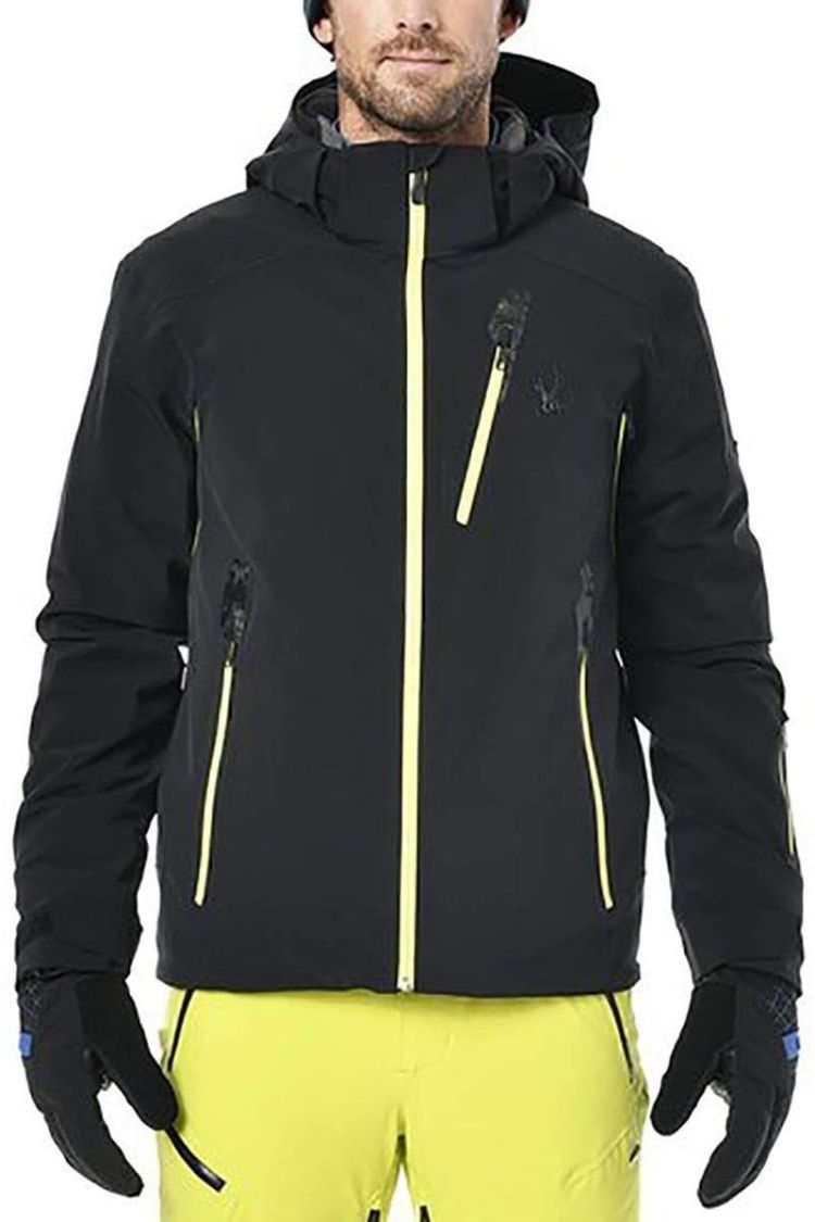 Spyder Ski-jas Zwart heren (VANQYSH JACKET - 181706.001) - GL Sport (Sluis)