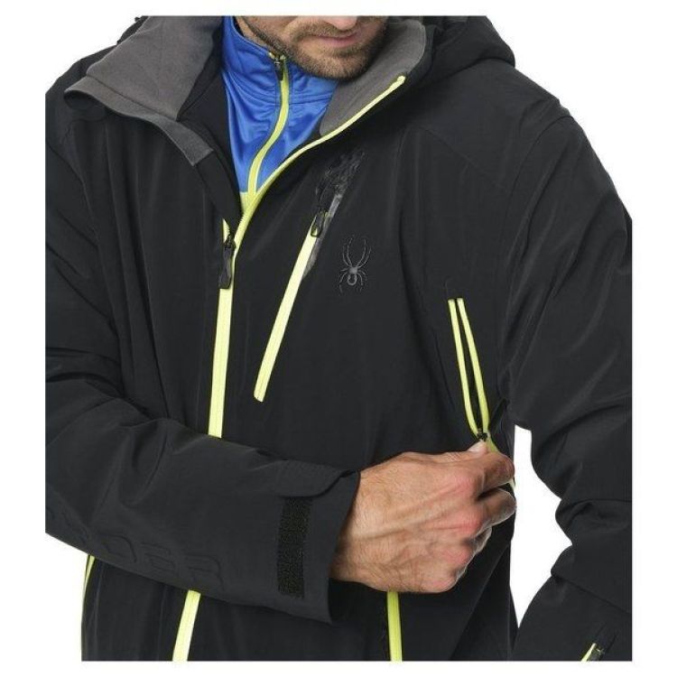 Spyder Ski-jas Zwart heren (VANQYSH JACKET - 181706.001) - GL Sport (Sluis)