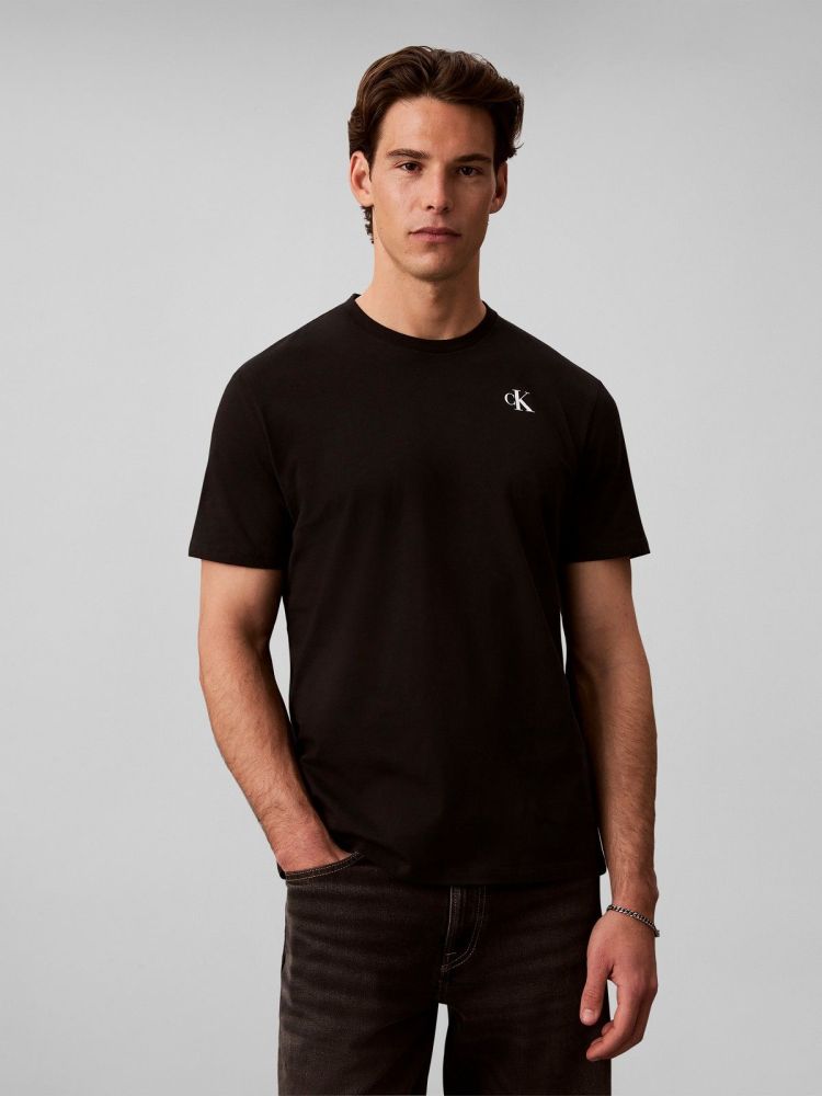 Calvin Klein T-shirt Zwart heren (SS 30S EU CALVIN KLEIN BACK GRAPHIC - LV04RH815G.UB1) - GL Sport (Sluis)