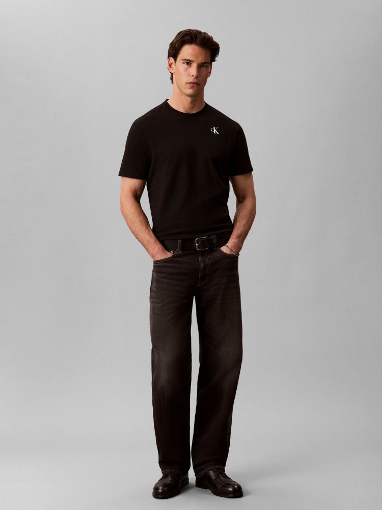 Calvin Klein T-shirt Zwart heren (SS 30S EU CALVIN KLEIN BACK GRAPHIC - LV04RH815G.UB1) - GL Sport (Sluis)