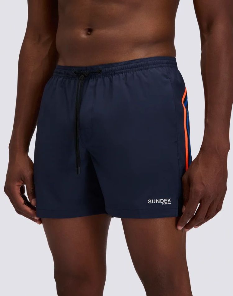 Sundek Zwembroek Blauw heren (BOARDSHORT DARK NAVY - M909BDP7700.32201) - GL Sport (Sluis)