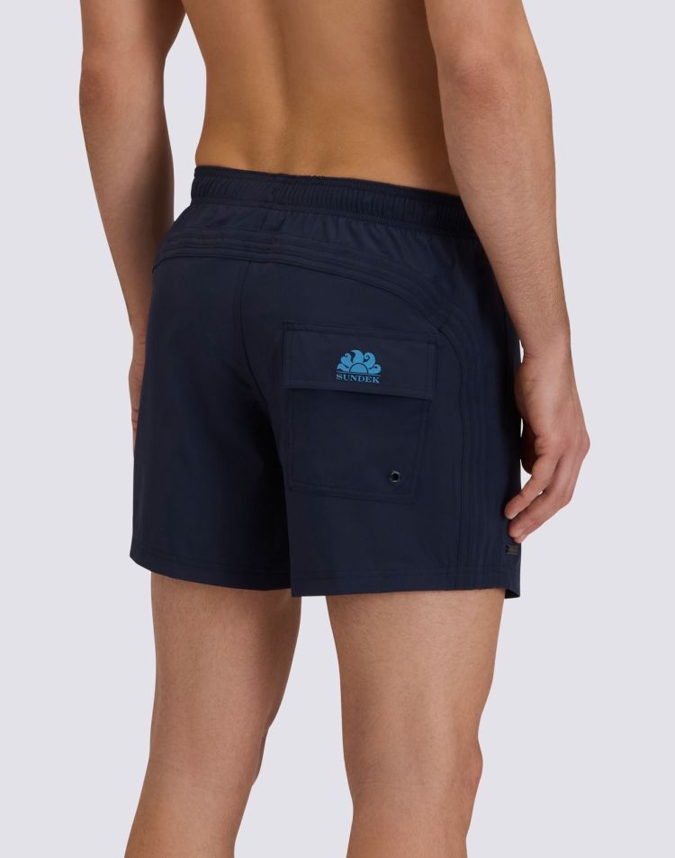 Sundek Zwembroek Blauw heren (BOARDSHORT DARK NAVY - M909BDP7700.32201) - GL Sport (Sluis)