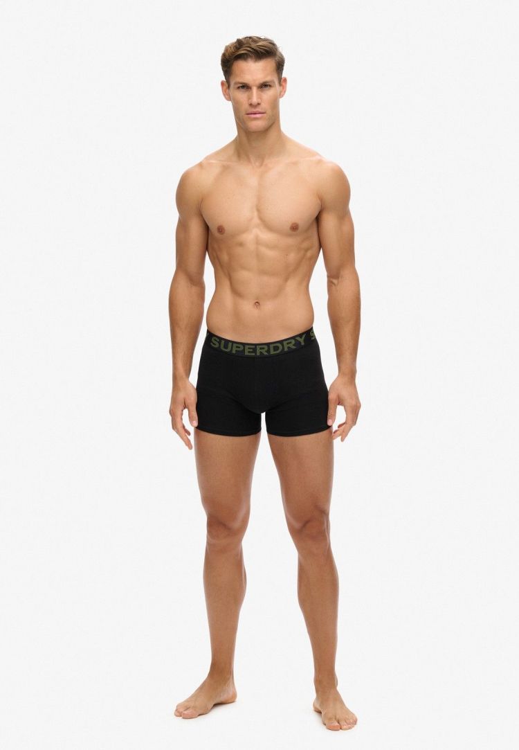 Superdry Boxershort Zwart heren (BOXER TRIPLE PACK - M3110452B.1MS) - GL Sport (Sluis)