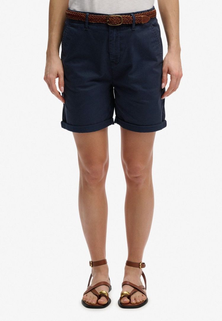 Superdry Short Blauw dames (CHINO SHORT - W7110520A.09S) - GL Sport (Sluis)