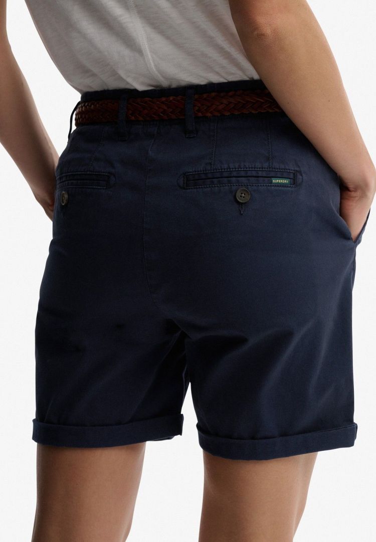 Superdry Short Blauw dames (CHINO SHORT - W7110520A.09S) - GL Sport (Sluis)