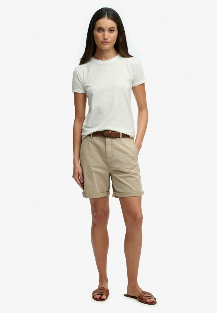 Superdry Short Taupe dames (CHINO SHORT - W7110520A.2DN) - GL Sport (Sluis)