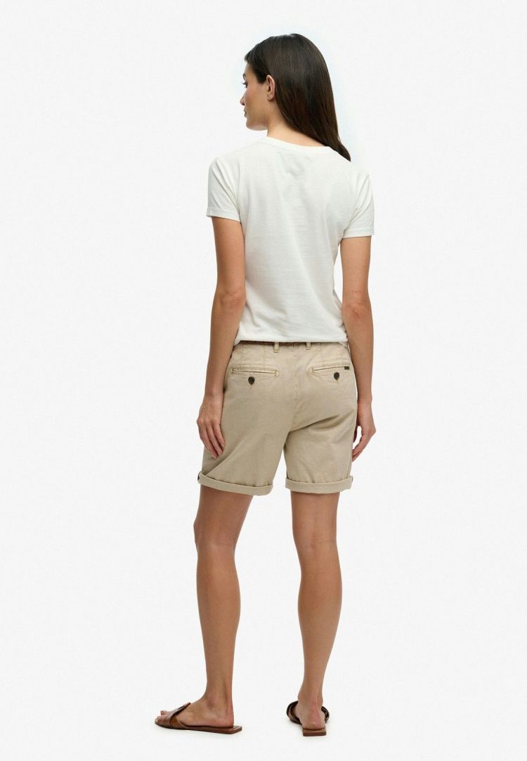 Superdry Short Taupe dames (CHINO SHORT - W7110520A.2DN) - GL Sport (Sluis)