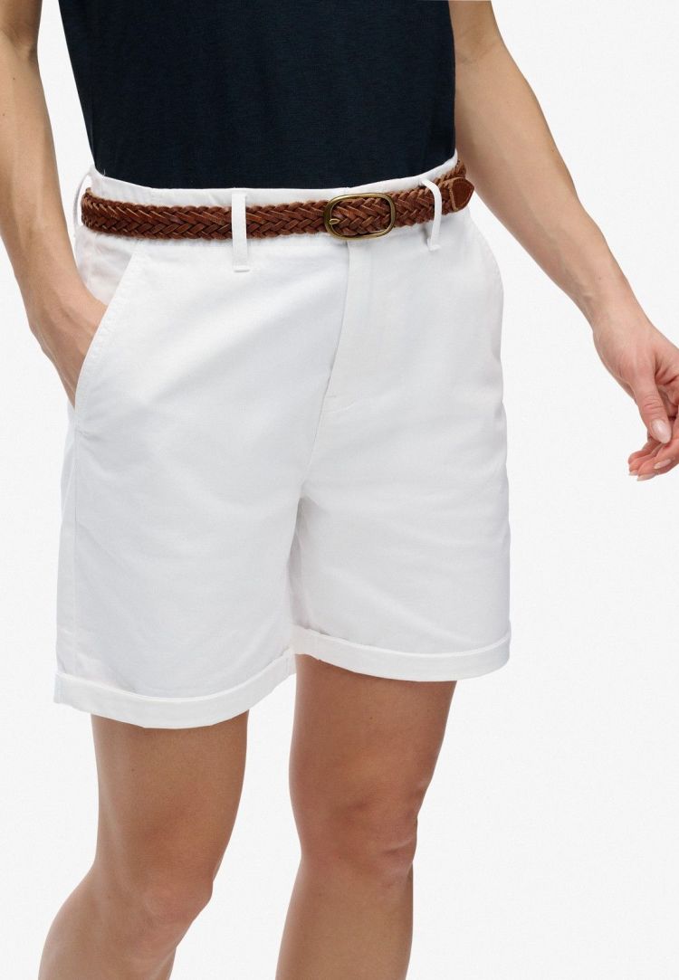 Superdry Short Wit dames (CHINO SHORT - W7110520A.04C) - GL Sport (Sluis)