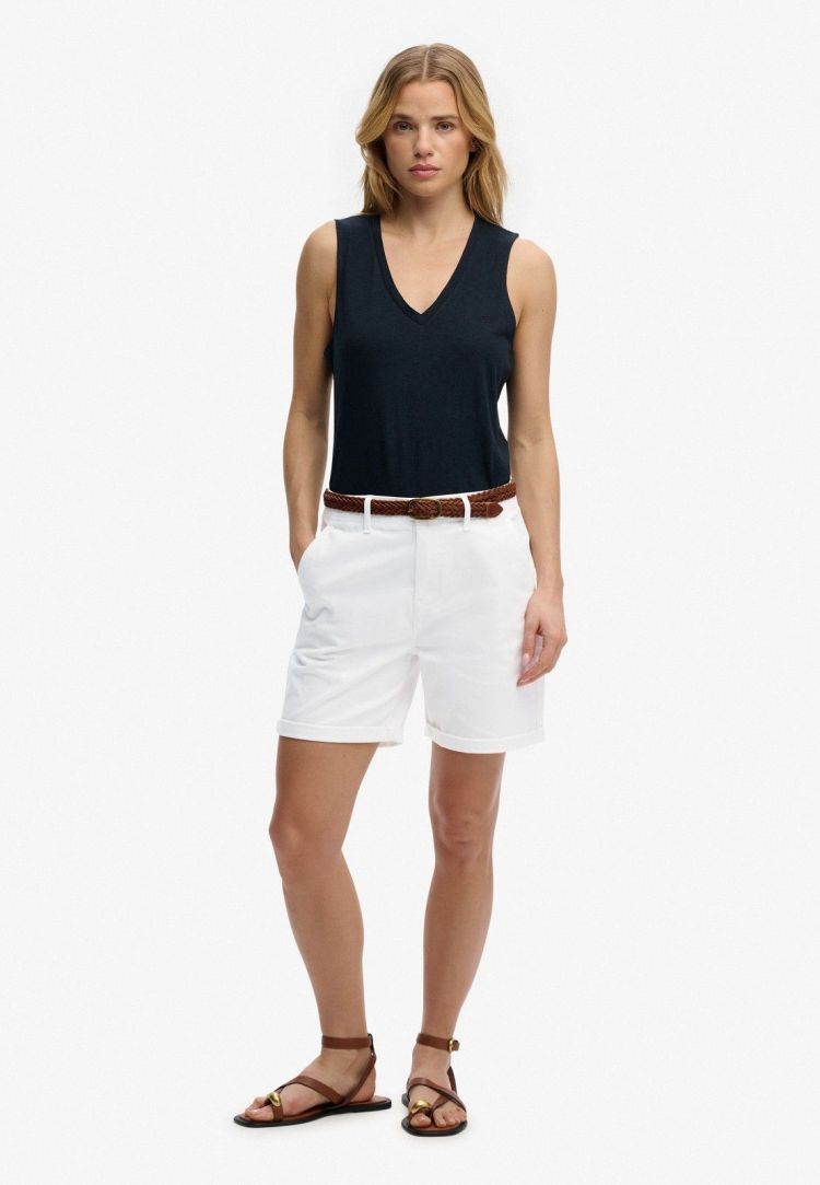 Superdry Short Wit dames (CHINO SHORT - W7110520A.04C) - GL Sport (Sluis)