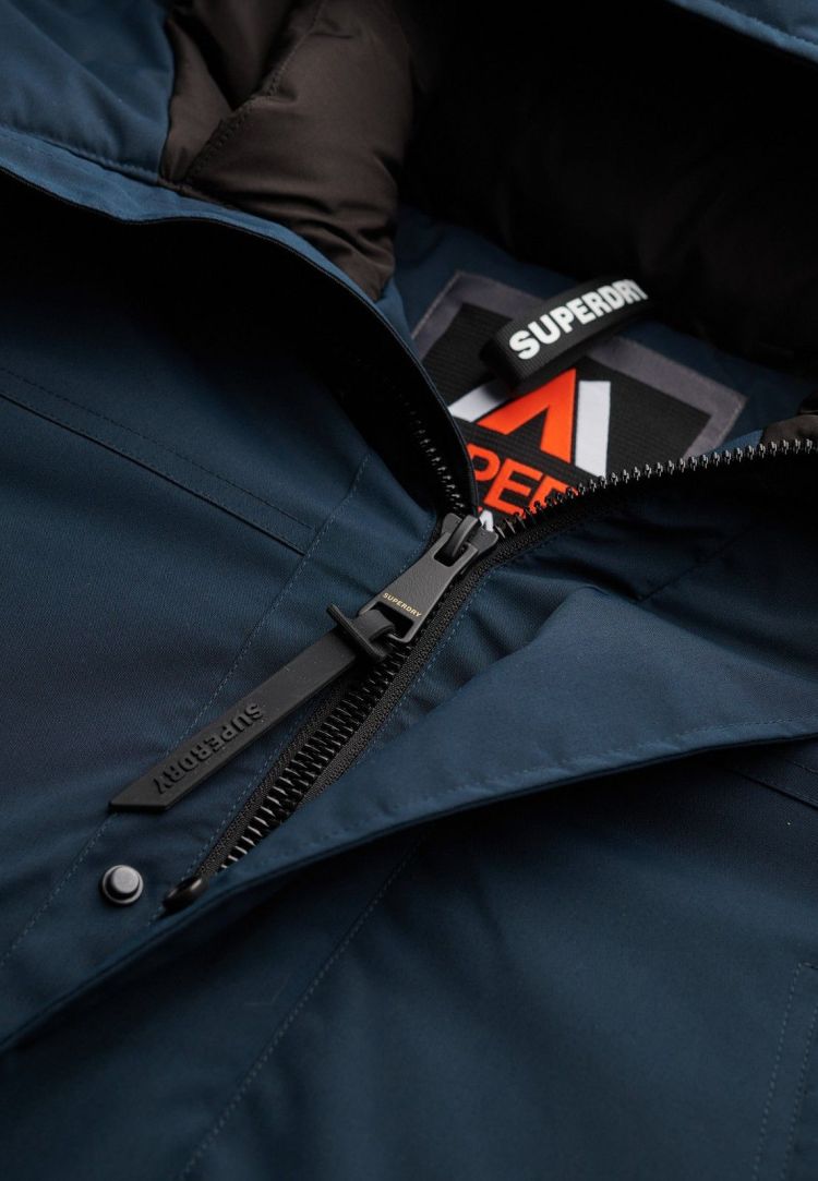 Superdry Jas Blauw heren (CITY PADDED PARKA JACKET - M5011909A.56T) - GL Sport (Sluis)