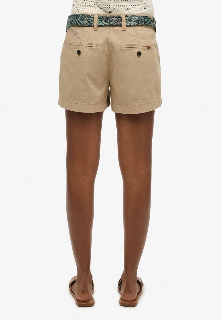 Superdry Short Taupe dames (CLASSIC CHINO SHORT - W7110454A.2DN) - GL Sport (Sluis)