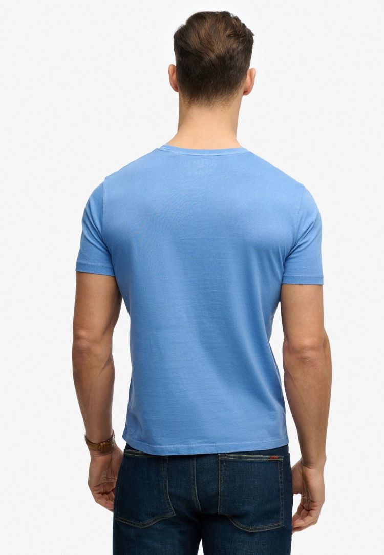 Superdry T-shirt Blauw heren (CLASSIC ESSENTIAL POCKET T-SHIRT - M1012206A.6OC) - GL Sport (Sluis)