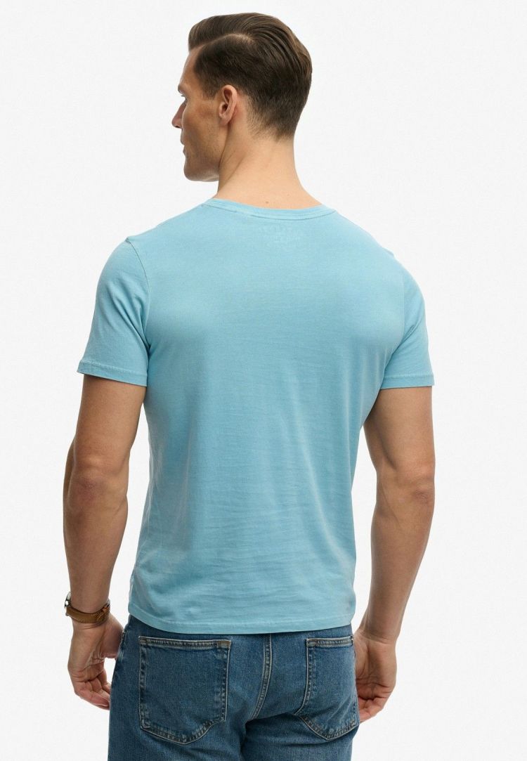 Superdry T-shirt Blauw heren (CLASSIC ESSENTIAL POCKET T-SHIRT - M1012206A.WTY) - GL Sport (Sluis)