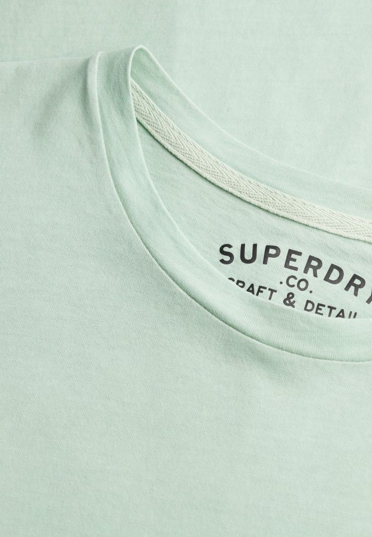 Superdry T-shirt Groen heren (CLASSIC ESSENTIAL POCKET T-SHIRT - M1012206A.S1L) - GL Sport (Sluis)