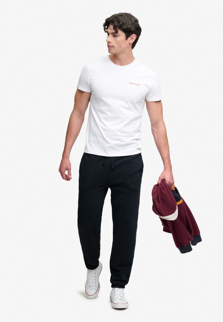 Superdry & Co Joggingbroek Blauw heren (ESSENTIAL COMPANY LOGO JOGGER - M7011531A.24S) - GL Sport (Sluis)