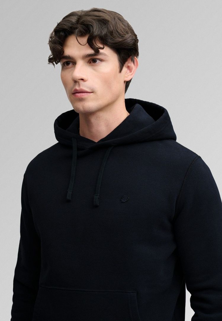 Superdry & Co Hoodie Blauw heren (ESSENTIAL SDCO LOGO HOOD - M2014702A.24S) - GL Sport (Sluis)