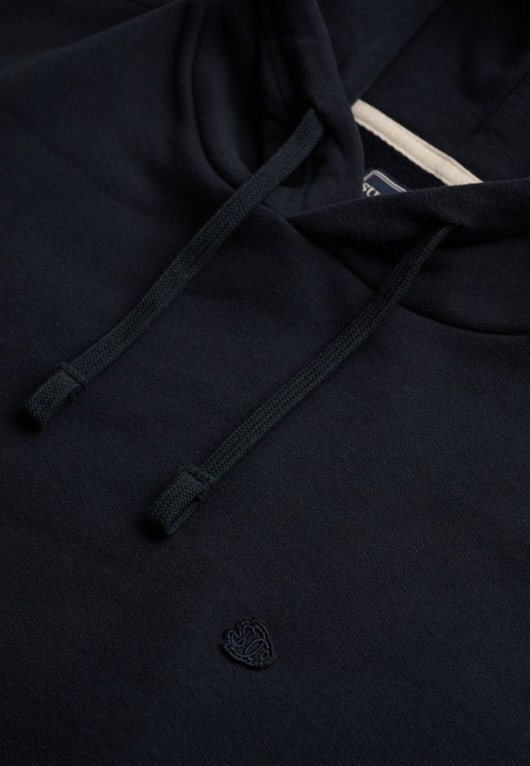 Superdry & Co Hoodie Blauw heren (ESSENTIAL SDCO LOGO HOOD - M2014702A.24S) - GL Sport (Sluis)