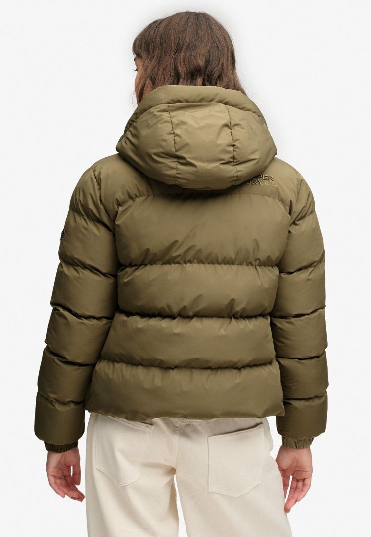 Superdry & Co Jas Kaki dames (HOODED SPORTS PUFFER JACKET - W5011996A.03O) - GL Sport (Sluis)