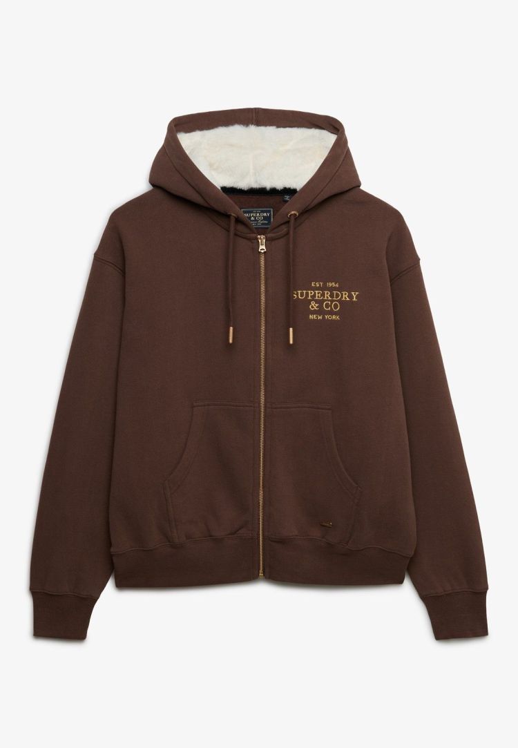 Superdry & Co Hoodie Bruin