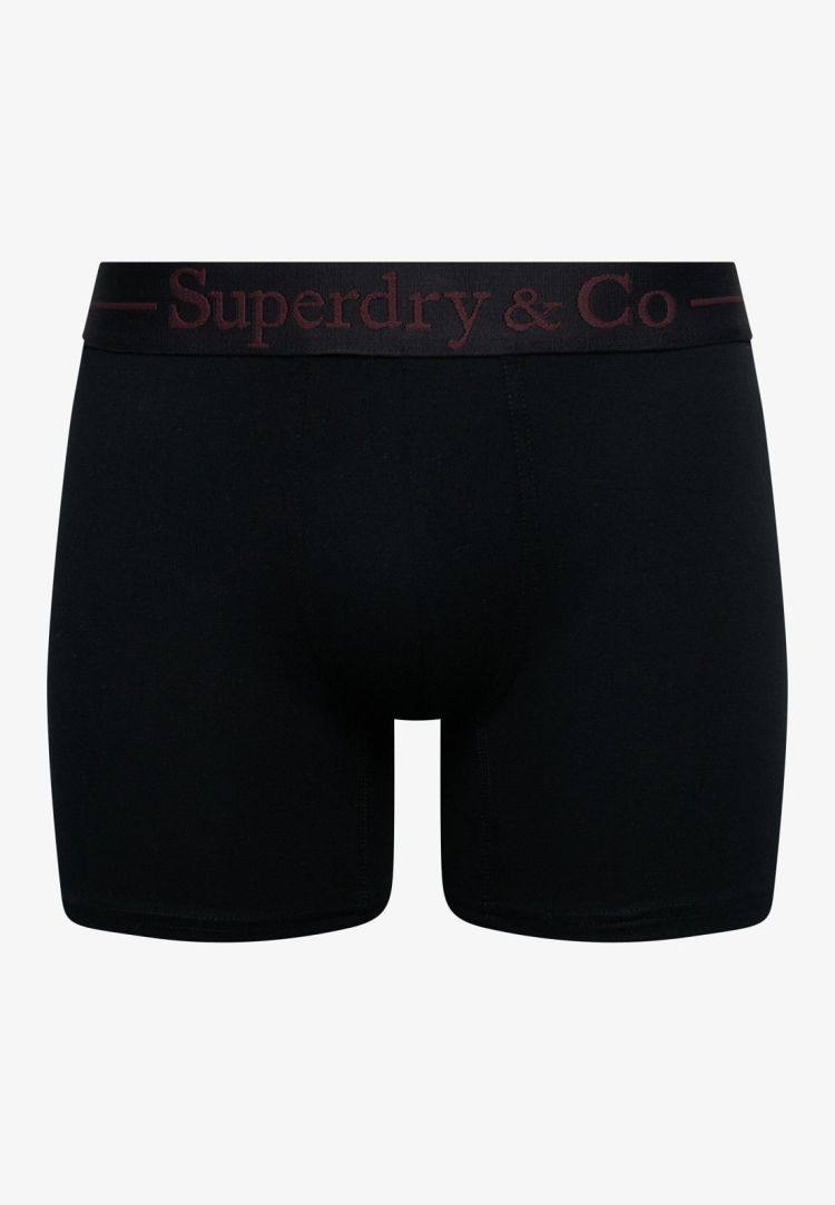 Superdry & Co Underwear Zwart heren (SDRY & CO BOXER TRIPLE PACK - M3110480A.O3Q) - GL Sport (Sluis)
