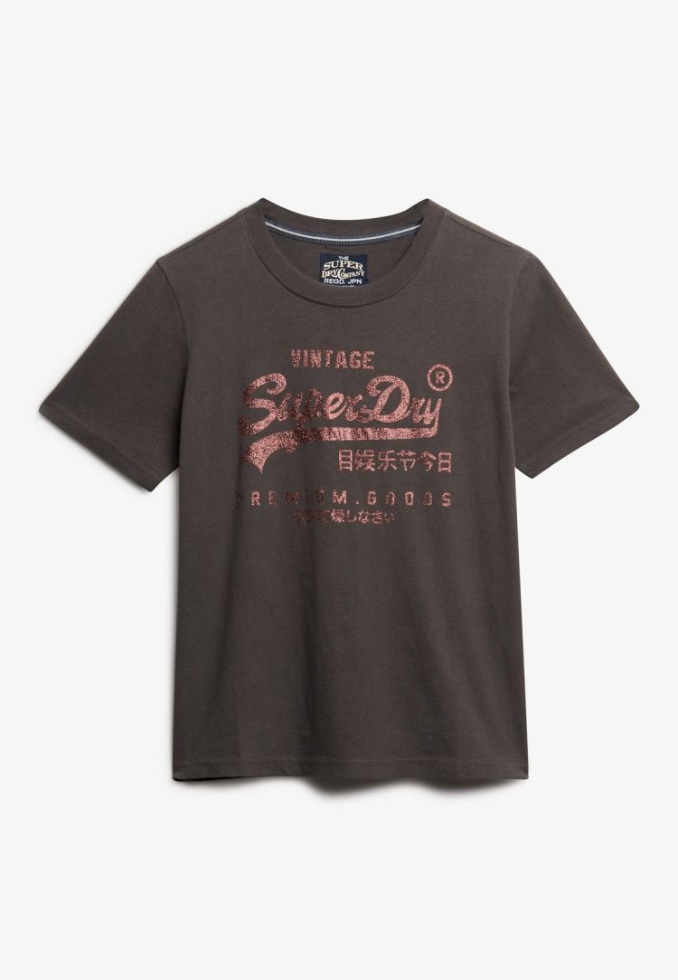 Superdry T-shirt Zwart