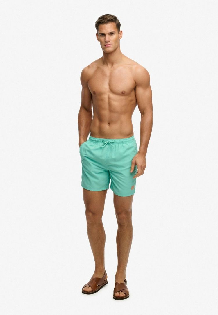 Superdry Zwembroek Mint heren (ESSENTIAL 16 SWIM SHORT - M3010260A.A7L) - GL Sport (Sluis)