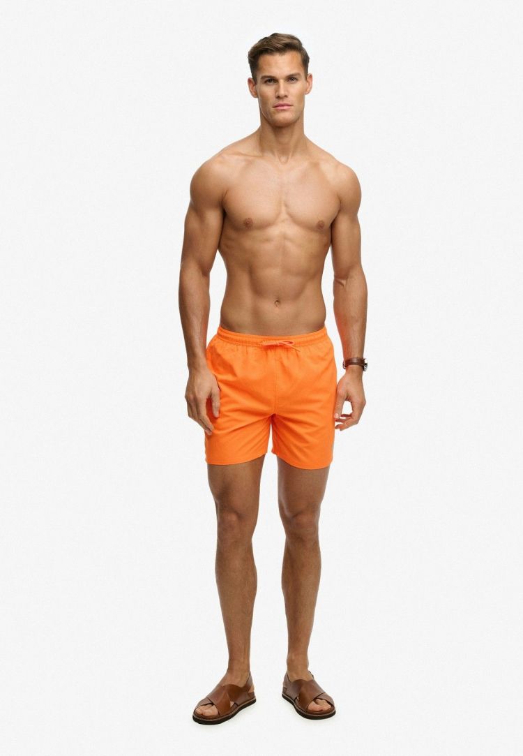 Superdry Zwembroek Oranje heren (ESSENTIAL 16 SWIM SHORT - M3010260A.WUE) - GL Sport (Sluis)